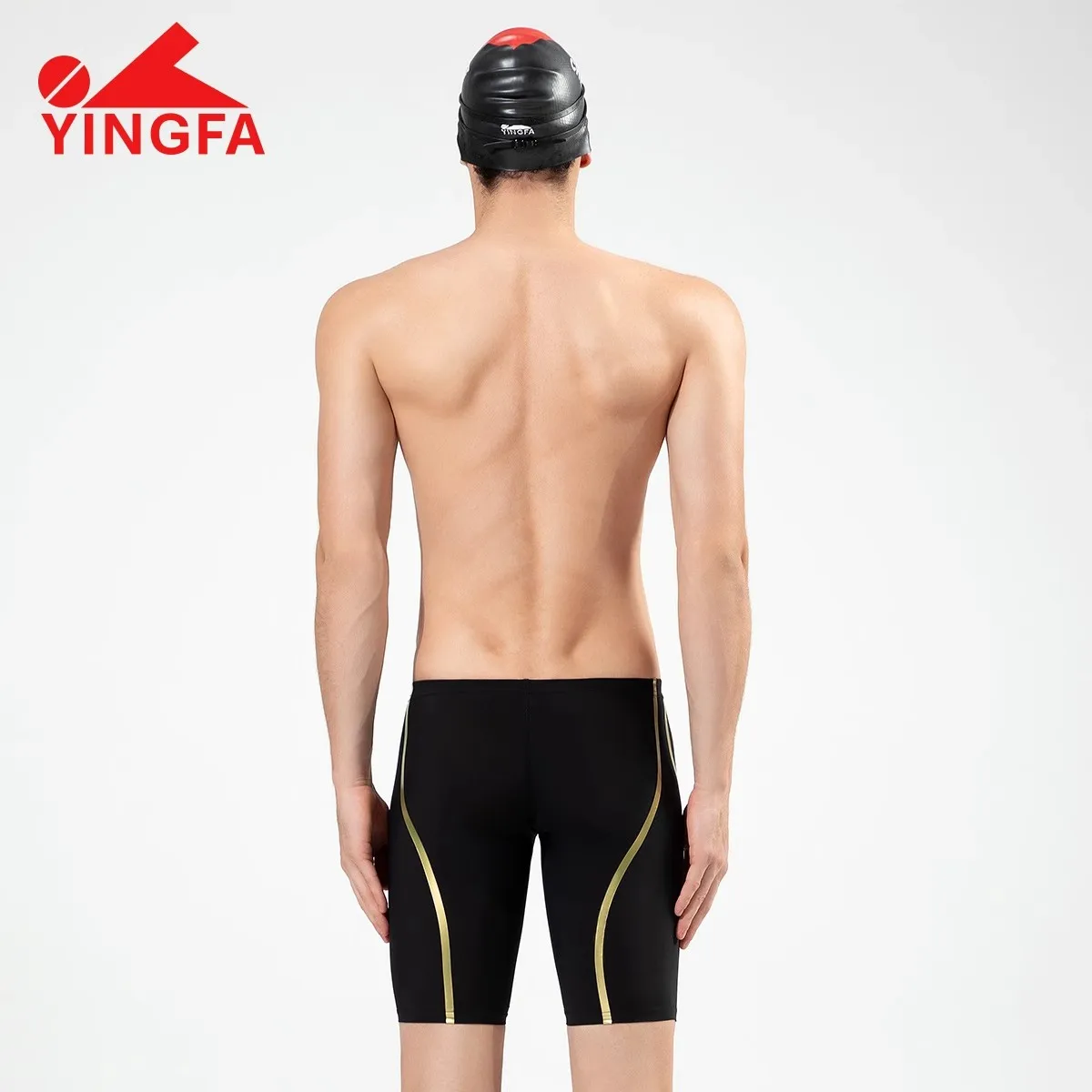 Yingfa 남성용 전문 경쟁 수영 짧은 염소 내성 빠른 건조 10 대 수영 재머