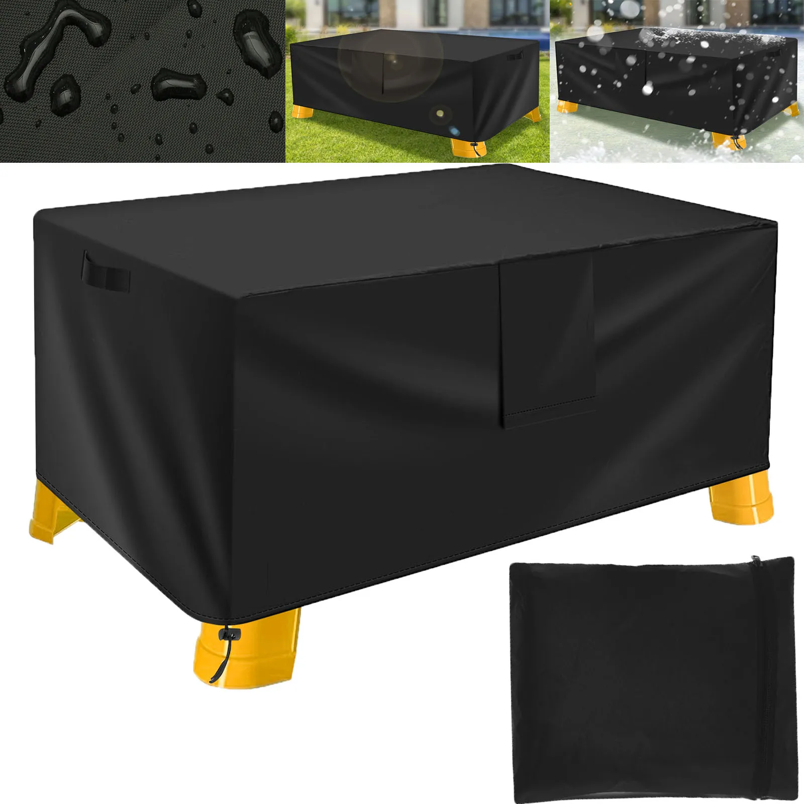 Outdoor Dust Cover Kids Water Play Table Cover 420D Oxford Cloth Water Table Toys Covers Activity Play Protective