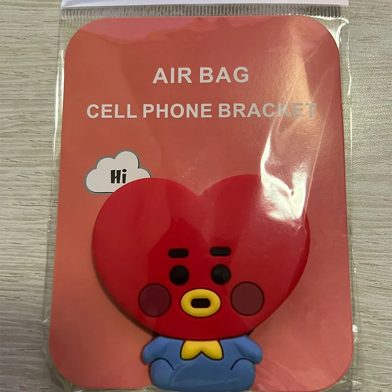 Neue BT21 koya RJ Shooky Mann Chimmy Cooky Kreative Cartoon Nette Handy Halterung Persönlichkeit Anime Peripherie Halterung Geschenk – Detail 14