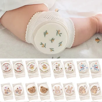 0-4 anni ginocchiera per bambini neonato carino sicurezza strisciante cuscino per gomito neonati protezione per bambini ginocchiera scaldamuscoli ragazza ragazzo accessori