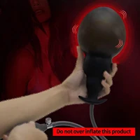 Silikon Erweitern Aufblasbare Abnehmbare Anal Plug Wasserdicht Butt Sex Spielzeug Prostata Anal Anus Pumpe Plug Dilatator Sex Spielzeug 4
