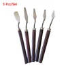 1/3/5/7Pcs Oil Painting Knife Stainless Steel Art Painting Drawing Stationery Tools Artist Spatula art supplies sketch 5