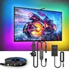RGBIC TV Backlight Strip,AR Color Gamut Sensor,can Capture Part of The Color on The Screen,12.5FT/55-65,16.4FT/65-85 TV,US Power 2