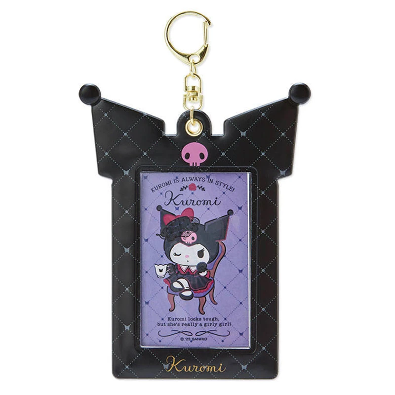 

Kawaii Sanrios 3 Inch Photocard Holder Cute Kuromi Mymelody Cinnamoroll Photo Card Holder Bag Pendant School Stationery Gifts