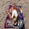 Sci-fi G-Guardians Of The G-Galaxy Microfiber Printed Beach Towel Mountain Climbing Yoga Swimming Running Absorbent Soft Towel 3