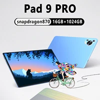 Original Pad 9 Pro Tablet 10.1 inch Android 13 Global Snapdragon870 10 Core 16GB+1024GB 10000mah 5G Dual SIM WIFI HD Full Screen 1