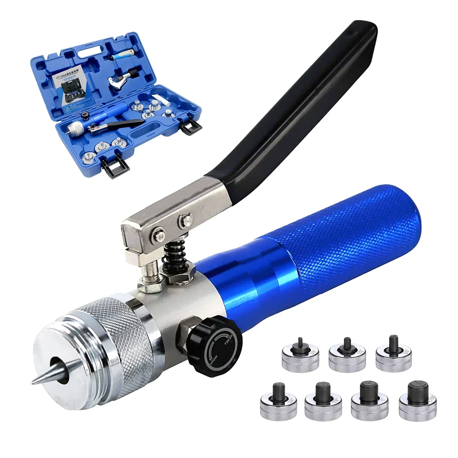 CT300ACopperTubeExpanderHydraulicTubeSwagingExpandingToolKit