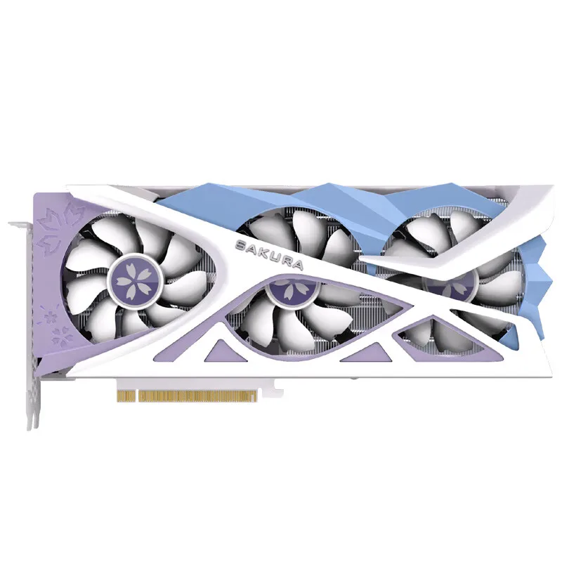Yeston RADEON RX 7700XT-12GD6 AMD Game Graphics Card plates placa de Video Card Board GPU PC Computer 12GB 192bit AMD RX 7700XT 2