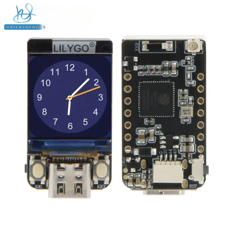 ESP32-S3 T-QT GC9A01 0.85인치 LCD 모듈 WIFI 블루투스 풀 컬러 IPS