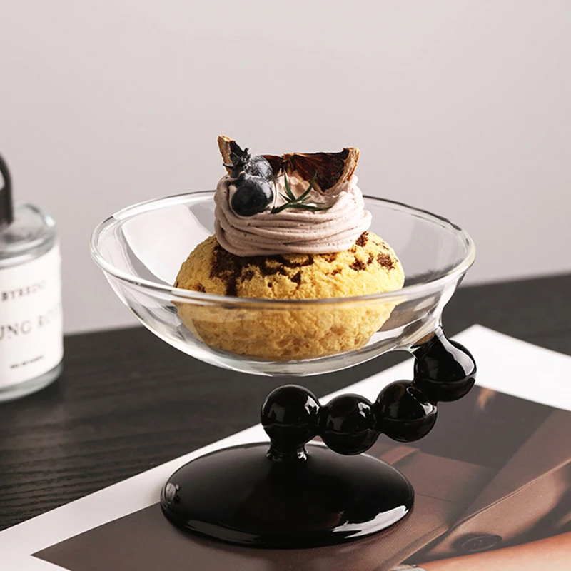 Glass Dessert Bowls For Dessert,Ice Cream, Snack Bowl For For Baking, Serving, Weddings, Catering, Parties Party Supplies 4
