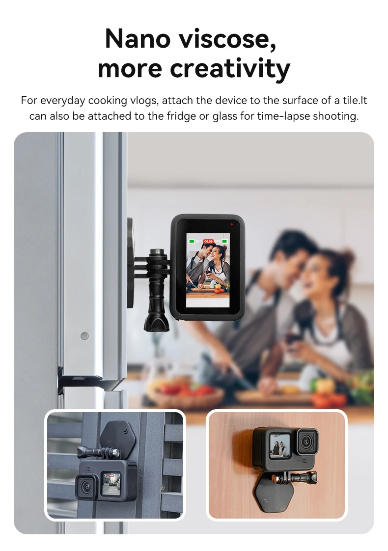 Halter, GoPro Acessórios, Lançamento para GoPro Hero, Insta 360, DJI Mobile Phone