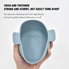 1PC 100% Safe Silicone Baby Tableware Suction Dinner Set Eating Training Baby Stuff Cartoon Cute Bowl Toddler Tableware BPA Free 4