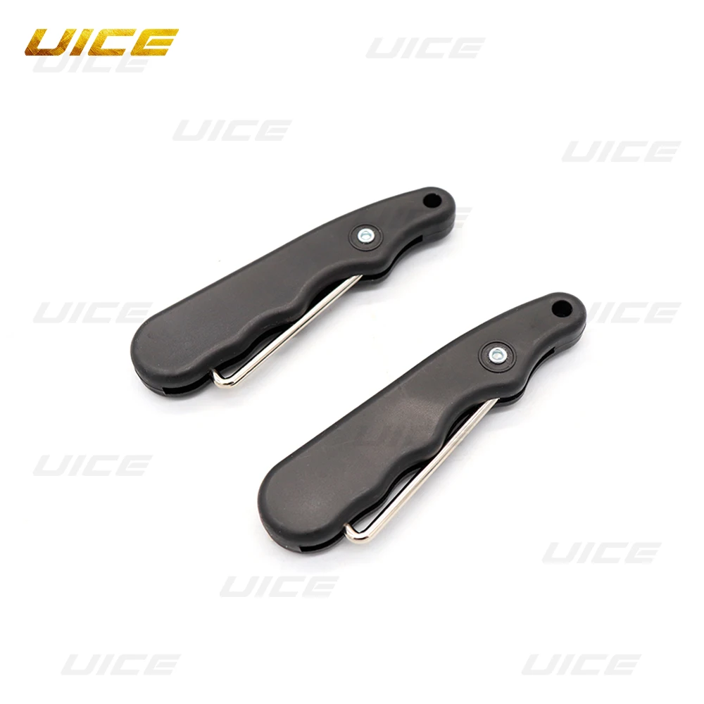 With Extended Hook Folding Portable Black Durable Practical Ice Hockey