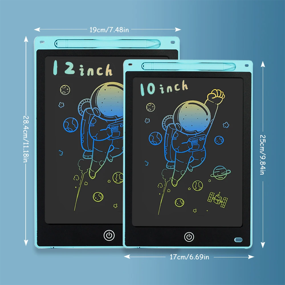 12/10 بوصة LCD تابلت للكتابة لوح جرافيتي يستخدم لل...