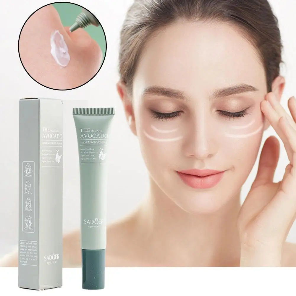 

20g Avocado Eye Cream Moisturizes And Improves Dark Eye Eye Eye Beauty And Circles Health Bags Care Lines E6E5