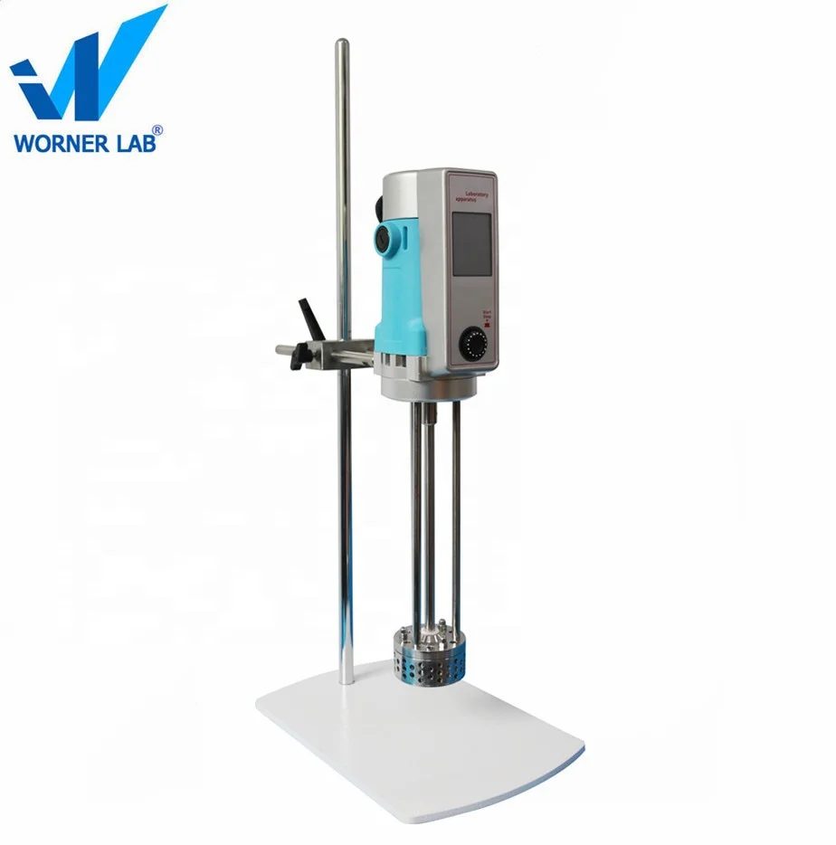 

Shipping free WORNER lab overhead stirrer/high shear homogenizer/emulsifying machine