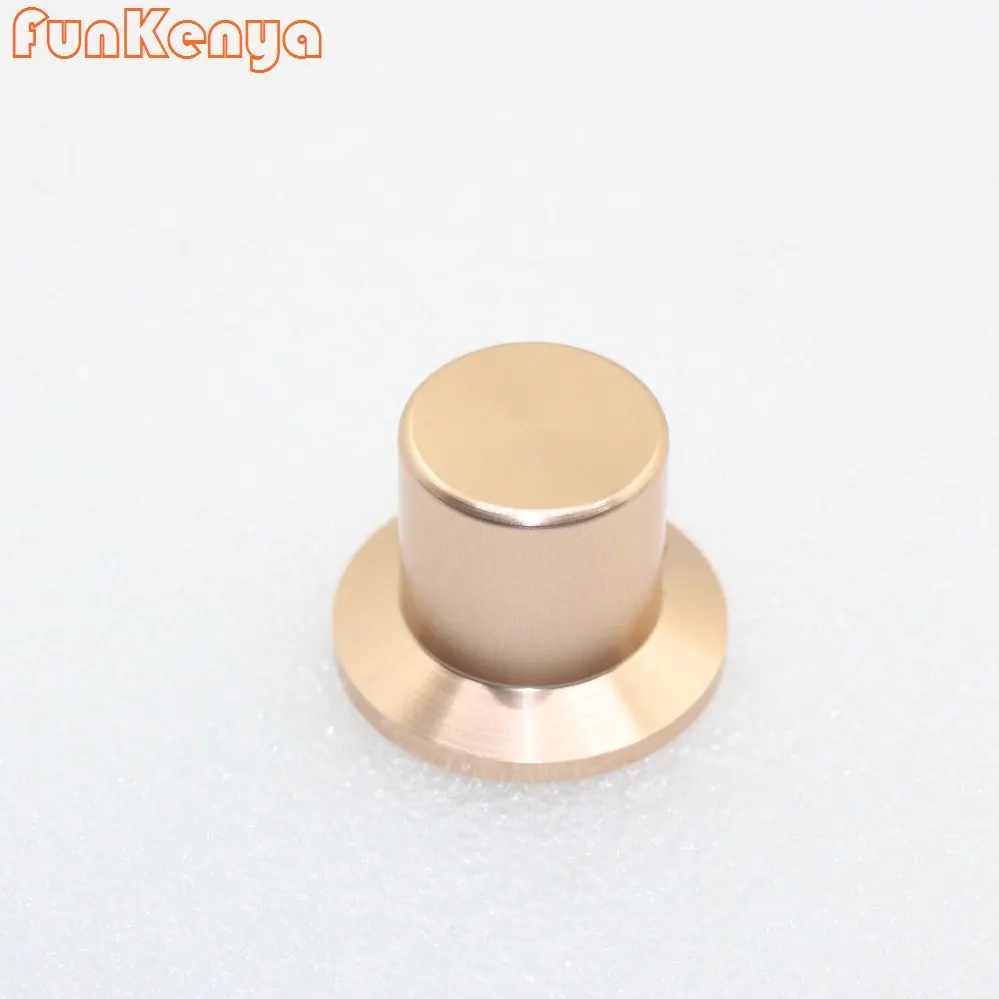 

1 Piece Dia 38mm Anodized Aluminum Knob DIY Volume Potentiometer Handle Hifi Enclosure Switch 38mm Gold Black Silver