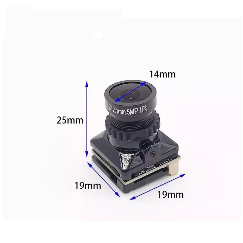 Support de Caméra pour Drone 25x19mm - Léger et Durable - Lot de 1
