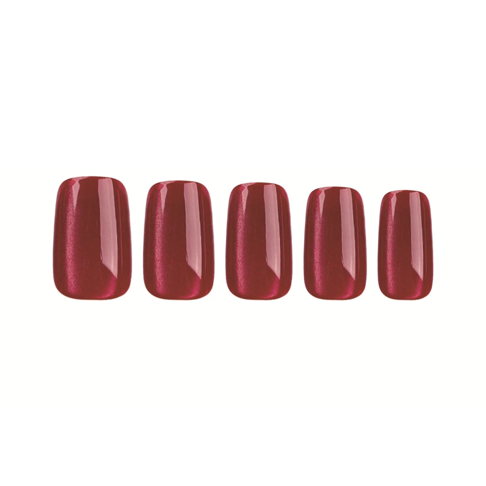 

-length Fake Nail Solid Color Long Lasting Resin Artificial Nail for Women and Girl Party Activity