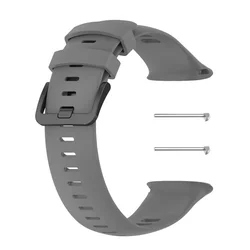 Silicone Sport Smart Watch Replacement Wristband Bracelet - Polar Vantage V2 (Grey)