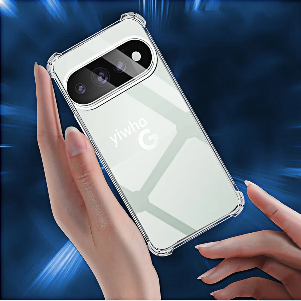 Shockproof Transparent Soft TPU Phone Case - Pack of 1 to 10