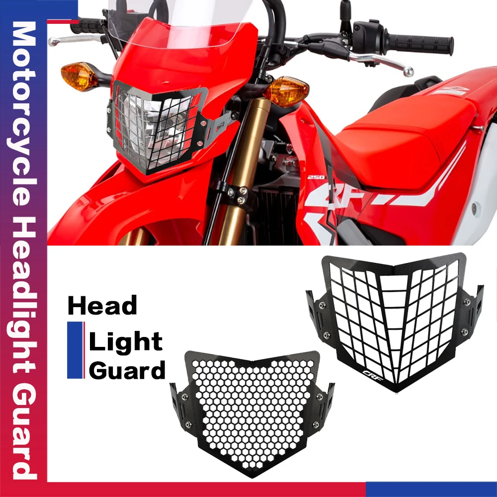 

Moto Parts Headlight Guard Cover Grille Protector For Honda CRF 250L 250M 300L CRF250L CRF250M CRF300L CRF 250 300 L/M 2012-2023