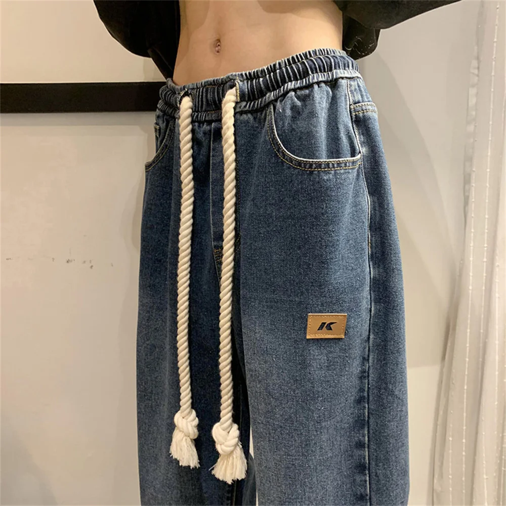 Baggy Jeans Men Casual Pants Wide Leg Classic Work Trousers Denim Pants 2023 New pantalones hombre men clothing y2k streetwear