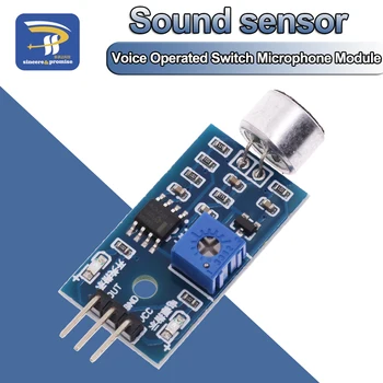 Modulo sensore di rilevamento del suono Sensori sonori Modulo VOS Interruttore ad azionamento vocale Modulo microfono per interruttori Arduino Smart Home