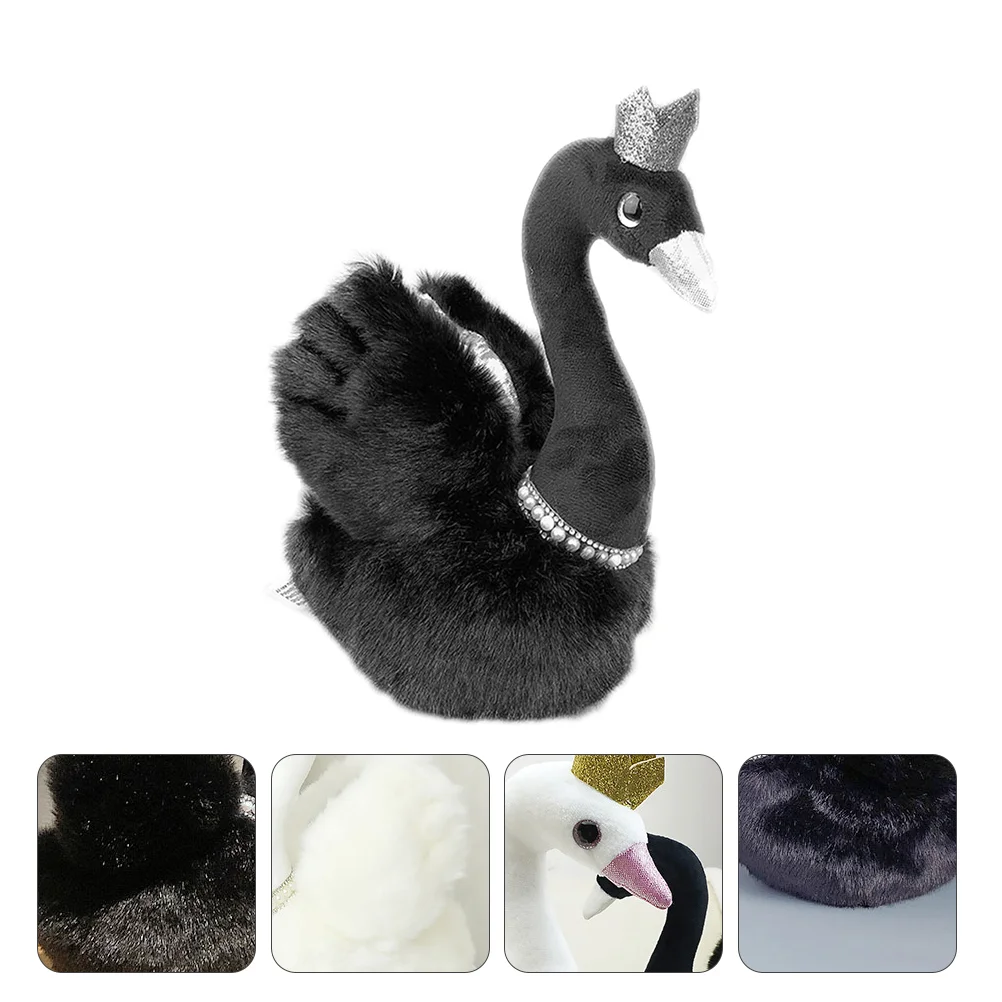 

Black Swan Childrens Room Decor Plush Adorable Decorate Library Kids Gift Home Playing