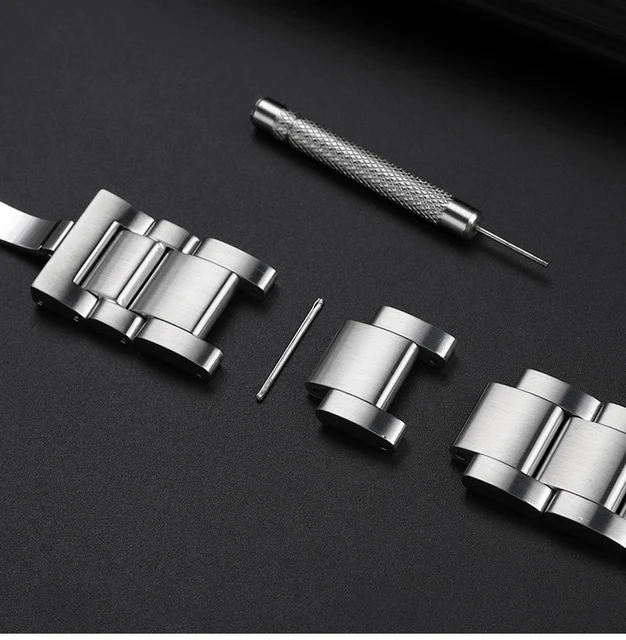 20mm Solid Precision Steel Watch Strap For Tissot 1853