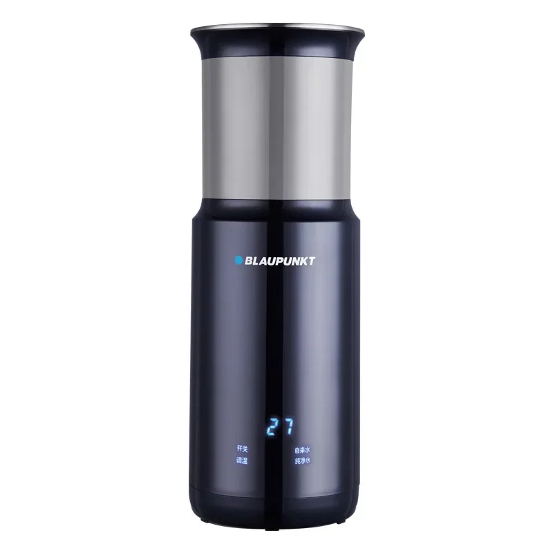 휴대용 전기 주전자, 여행용 끓이는 물컵, 스마트 티팟 보온 냄비, 온도 조절 주전자, 가열 컵, 450ml, 110V, 220V 