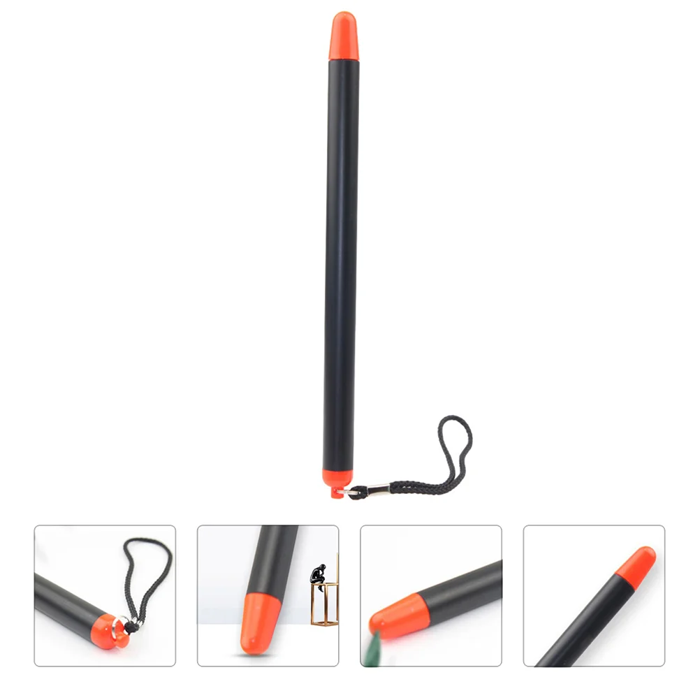 

1Pc Stainless Steel Teacher Pointer Retractable Tour Guide Flag Pole (Black)