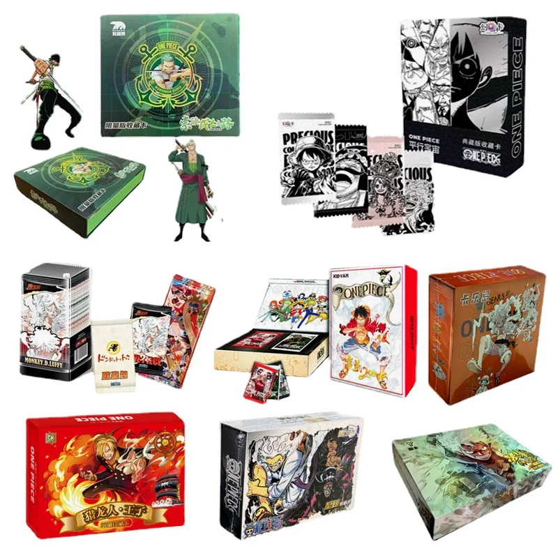2024 Carte Da Collezione One Piece Anime Trading Game Rufy Sanji Nami Tcg Booster Box Carte Da Gioco