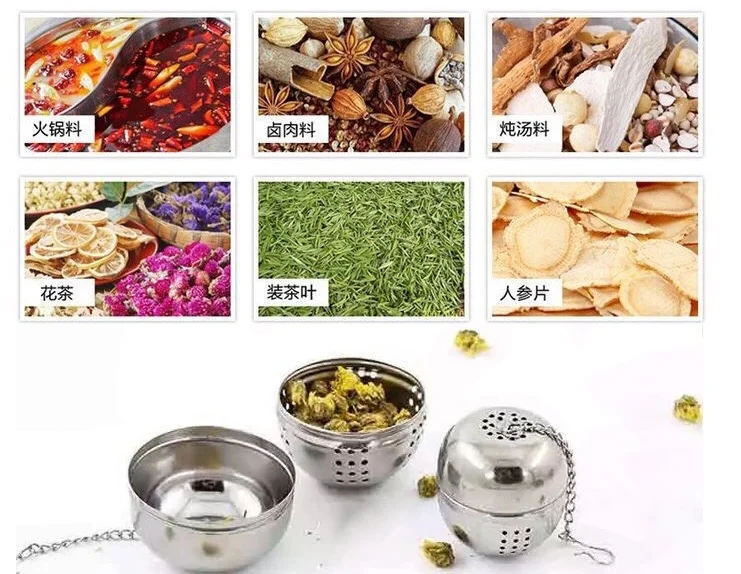 304 stainless steel thermos cup teapot teacup filter mesh tea leaking tea filter bubble ball water separator