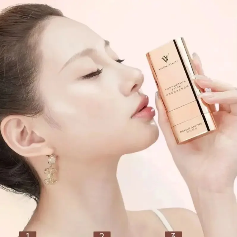 VV Double-Head Foundation Stick - Transparent Light Concealer That Brightens Skin Tone Waterproof Long-Lasting Cream for Makeup 6 VV Double-Head Foundation Stick - Transparent Light Concealer That Brightens Skin Tone Waterproof Long-Lasting Cream for Makeup 6