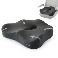 Memory Foam Office Chair Cushion Car Seat Support Pads Buttocks Pillow Massage Hips Orthopedic Pillow Coccyx Pain Relief Cushion 1