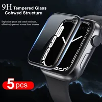 Protecteur d'écran pour Apple Watch, Film Guatemala complet pour iWatch Series 8, 7, 6, SE, 5, 4, 3, Pas de verre, 45mm, 44mm, 41mm, 38mm, 40mm, 42mm 1