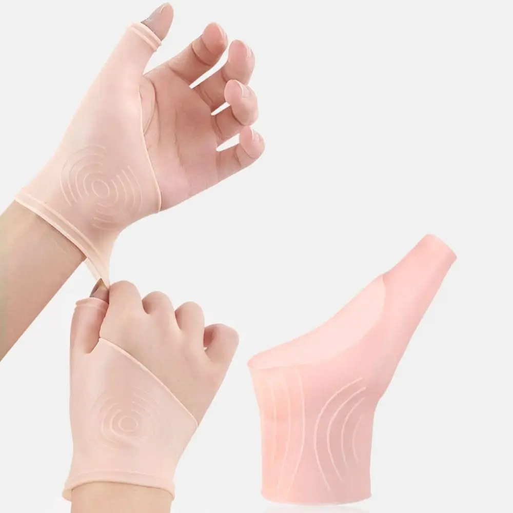 1Pair for Right & Left Rheumatism Relief Pain Wrist Thumb Support Wrist Protectors Thumb Protectors Silicone Gel wrist brace wrist guard wrist support thumb splint