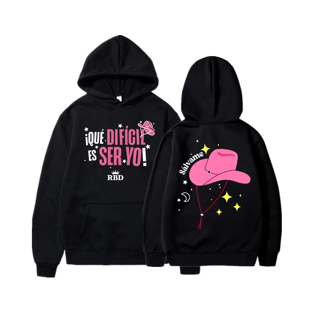 Hot 2024 Rebelde RBD Tour Concert Hoodie Men Women's Aesthetic Fashion Sweatshirts Casual Oversized Pullover Hoodies Streetwear 2021 trendy spring and autumn hoodie men 3d printing men s sweatshirts harajuku hooded pullover oversized hoodies men s clothes