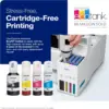EcoTank ET-2850 Wireless Color All-in-One Cartridge-Free Supertank Printer , Copy and Auto 2-Sided Printing - White, Medium 3