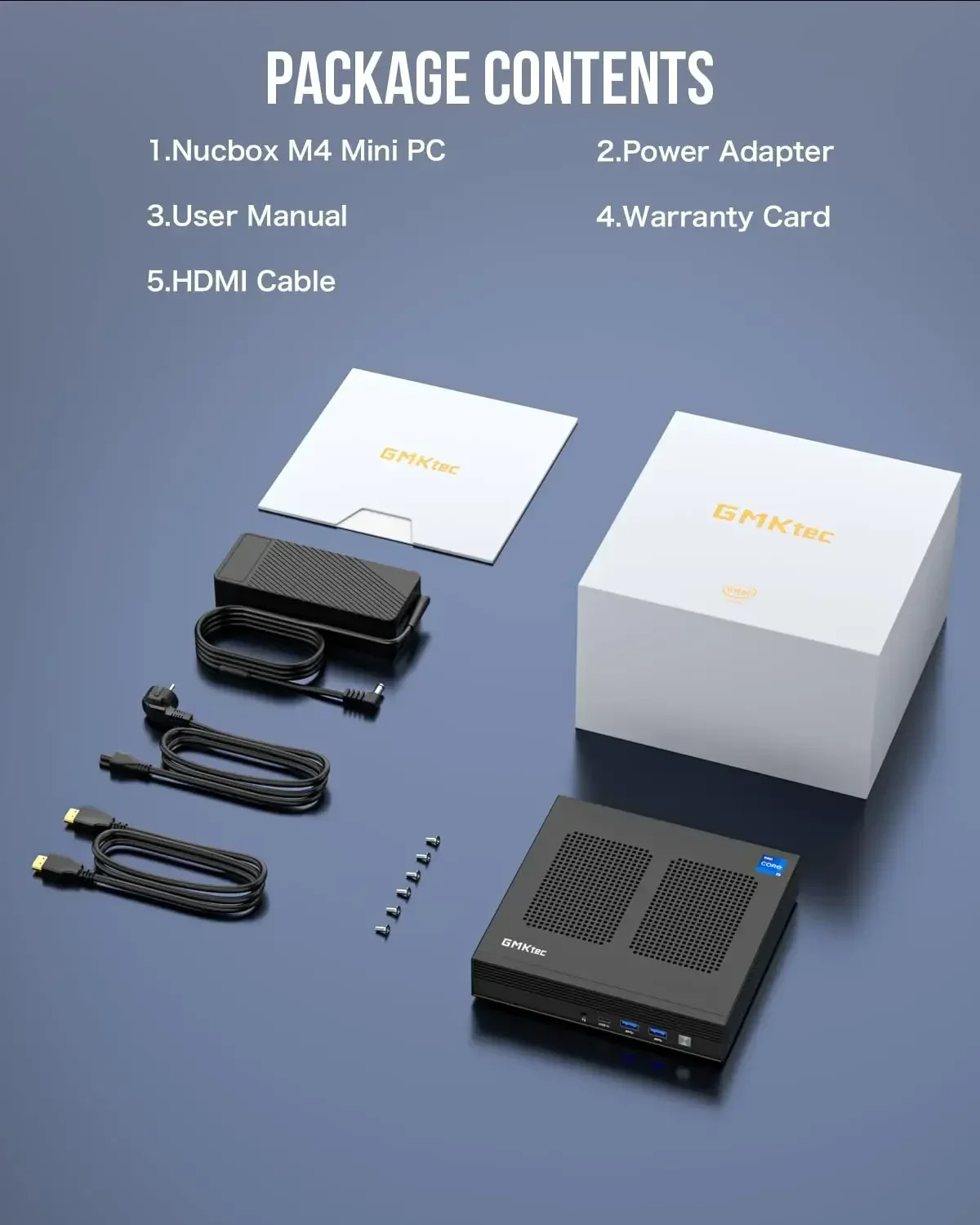 Gmktec-Mini PCゲーミングコンピューター,intel i9-11900H,m4,Windows