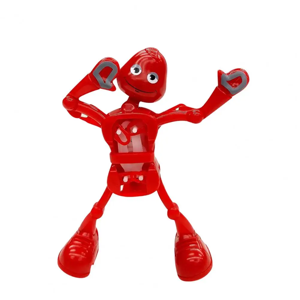 Wind-up Dancing Robot Educational Dancing Robot Toys for Kids Adorable Wind-up Clockwork Dolls for Child's Early Learning