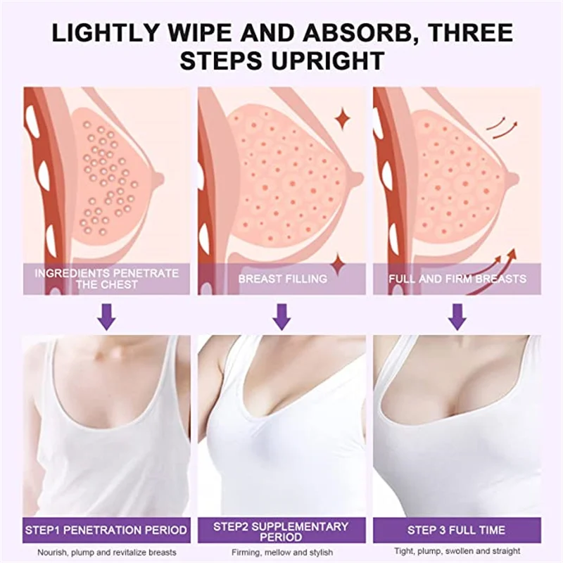 120g Breast Enhancement Cream Frming Improve Sagging Big Bust Enlarging Massage Fast Growth Bigger Chest Sexy Body Care for Wome