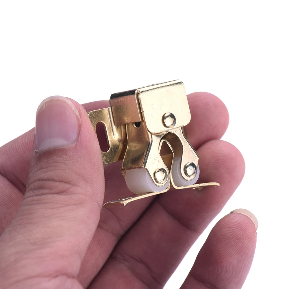 Magnetic Cabinet Catches Door Catches Magnetic Cabinet Latches Cabinet Door Latch 5pcs Gold furniture Magnetic Buckle for Cabinet Door Bathroom Toilet Small Lock Catch Latch Gate Lock With Screw