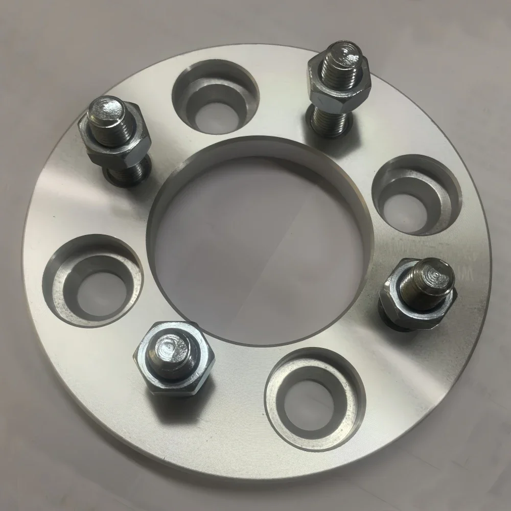 2pcs 25mm Wheel Adapters Spacers PCD 4x114.3 To 4x100 Center Bore 71mm Lug Studs M12x1.5