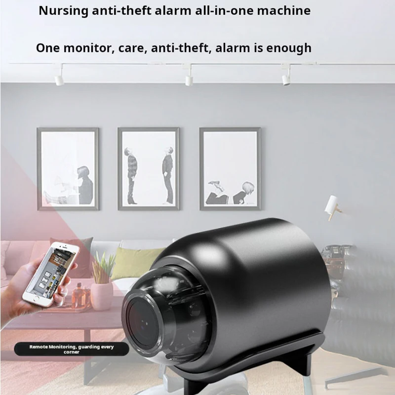 Miniature X5 surveillance camera night vision HD indoor wireless monitor home remote mobile phone sports surveillance camera