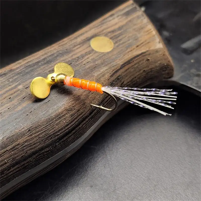 Fishing Lures BLF546 Propeller Fly Hook Luya Fly Fishing Artificial Bait  Fly Hook Fur Hook Fly Imitation Fly Fishing Lures - AliExpress