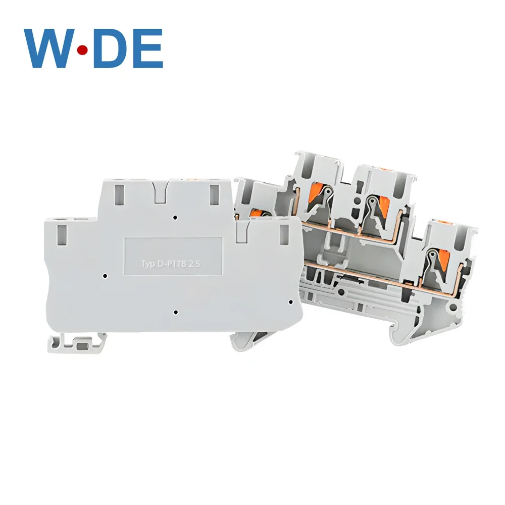 1 Piece D-PTTB2.5 End Cover for PTTB2.5 Din Rail Terminal Blocks din rail terminal block