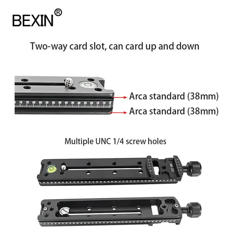 Camera Long Quick Release Clamp Dslr Camera Adapter Mounting Node Rail Clamp support bracket for Arca swiss tripod ball Head camera clamp,camera tripod adapter,tripod adapter mount