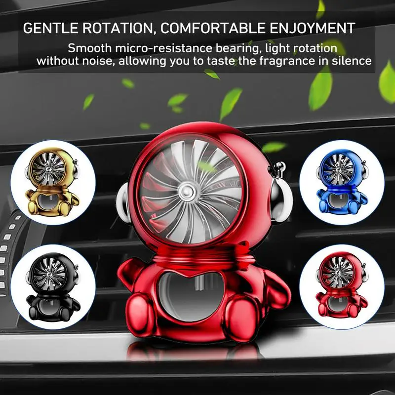 

Astronaut-Shaped Car Air Fresheners Vent Clips Decorative Car Perfume Diffuser Aromatherapy Outlets Decorative Car Accessories